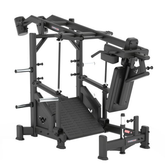 GPL0609 Pendulum Squat Glutebuilder Pendulum Squat Plate Loaded