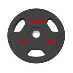 Rubber coated weight plates for commercial fitness Western Canada