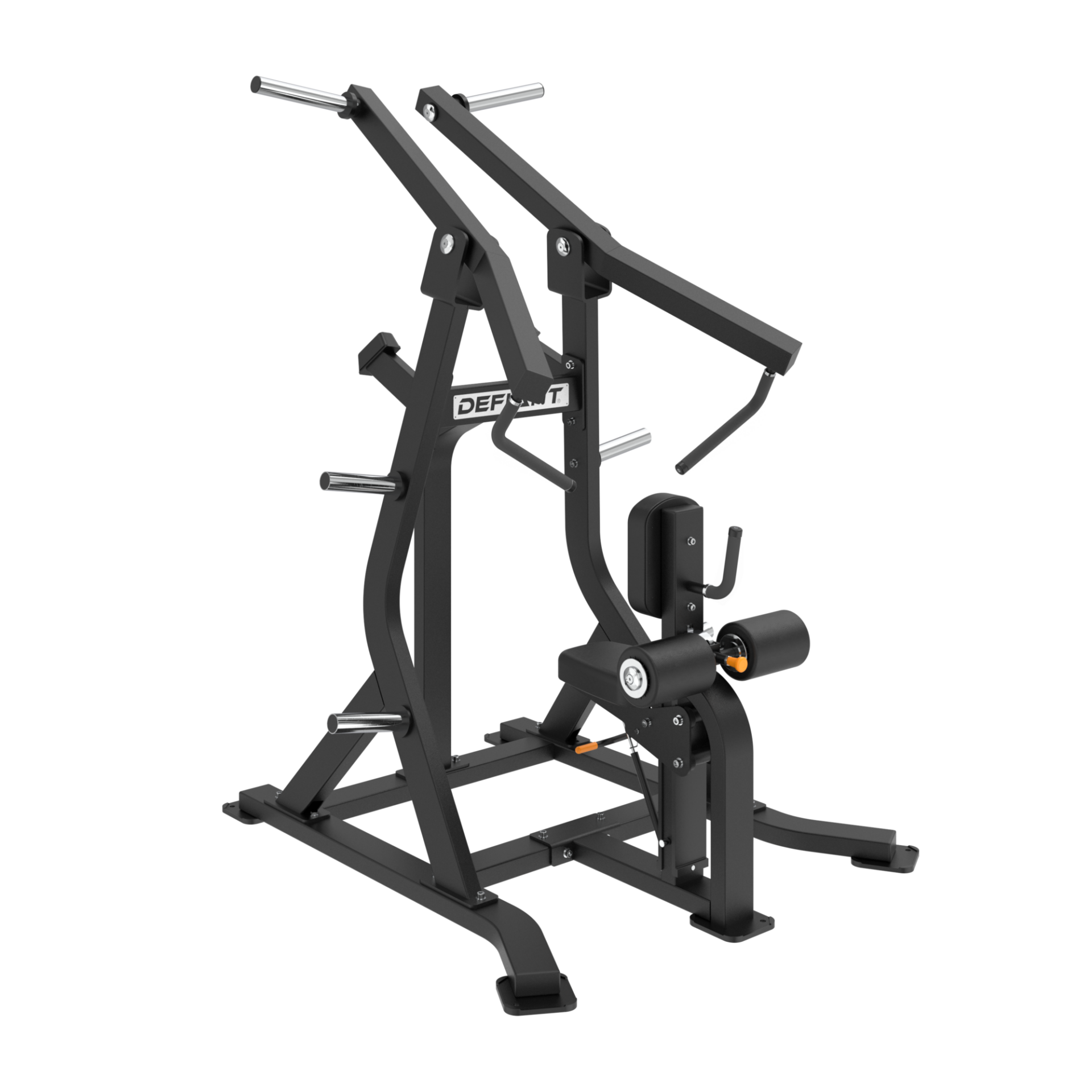 DS-Iso-Lateral Front Lat Pulldown Plate Loaded Iso-Lateral Lat Pulldown Machine by Defiant Strength