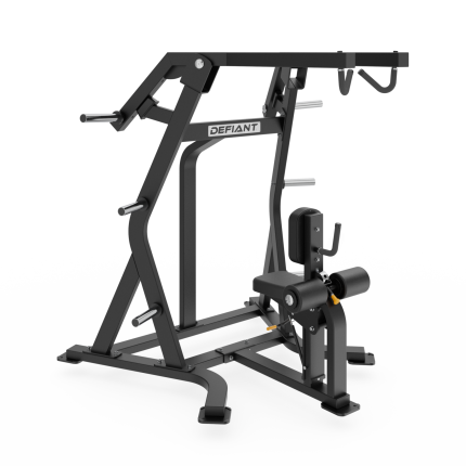 Plate Loaded Iso-Lateral High Row Machine by Defiant Strength