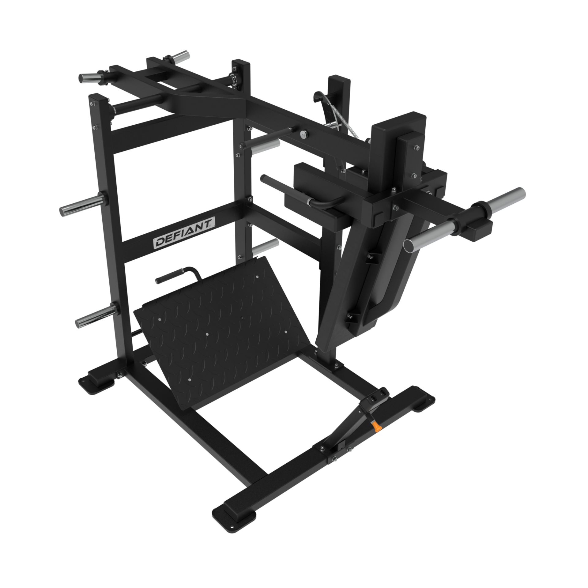 DS-Pendulum Squat Machine Plate Loaded Pendulum Squat Machine by Defiant Strength